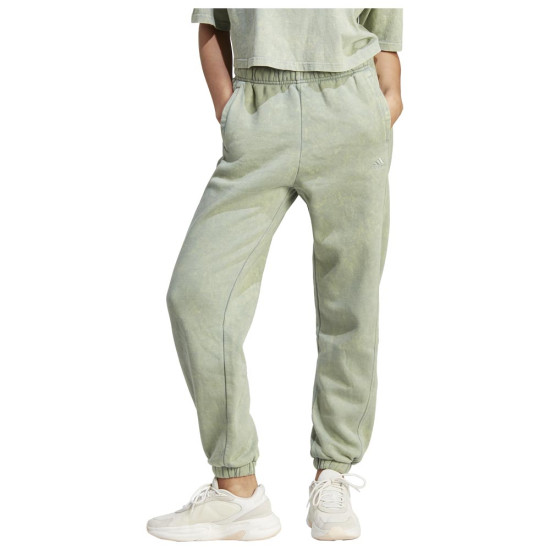 Adidas Γυναικείο παντελόνι φόρμας W ALL SZN Fleece Washed Pants